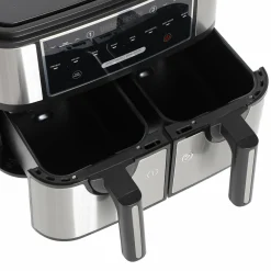 Petit Électroménager|Cuisson Et Ustensiles|K LITECH Friteuse sans huile 2 compartiments 4,5Lx2