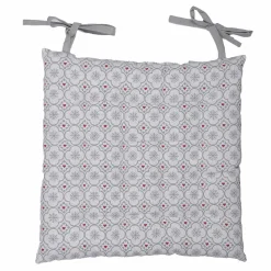 Linge De Cuisine|RUBAN BLANC GALETTE 16 POINTS COEUR 40X40CM