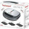 Cuisson Et Ustensiles|Petit Électroménager|TECHWOOD Gaufrier croque grill