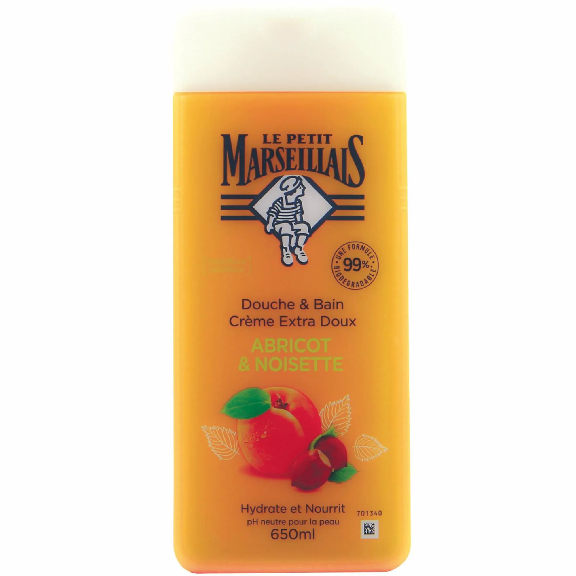 Hygiène|LE PETIT MARSEILLAIS Gel douche abricot et noisette