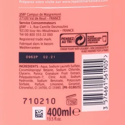 Hygiène|LE PETIT MARSEILLAIS Gel douche BIO grenade de méditerranée