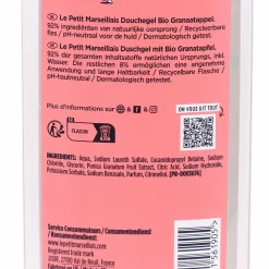 Hygiène|LE PETIT MARSEILLAIS Gel douche BIO grenade de méditerranée