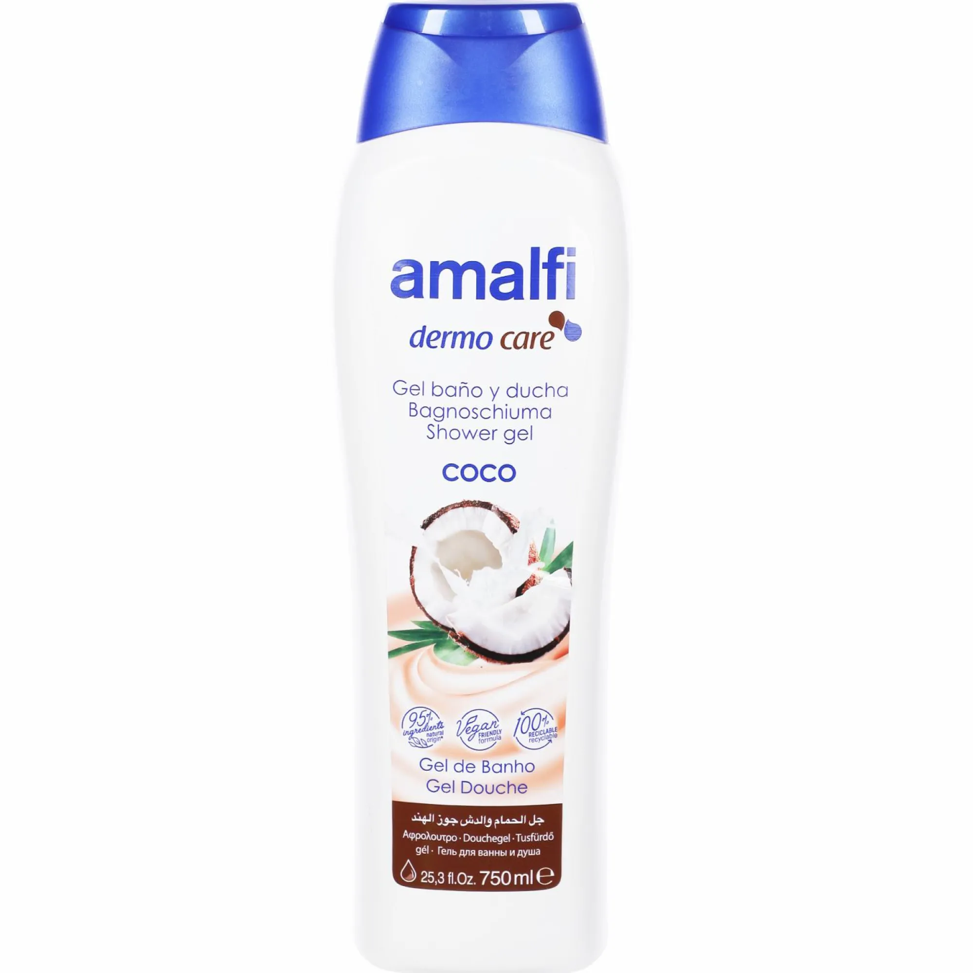 Hygiène|AMALFI Gel douche coco