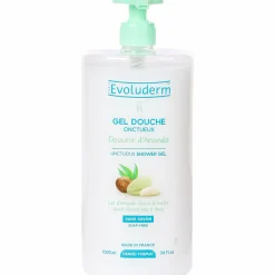 Hygiène|EVOLUDERM Gel douche douceur amande