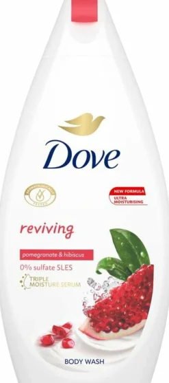 Hygiène|DOVE Gel douche revitalisant Grenade et Hibiscus