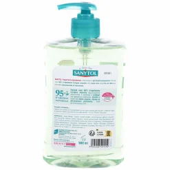 Hygiène|SANYTOL Gel lavant antibactérien hydratant aloe vera thé vert