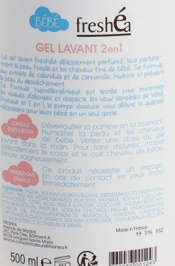 Soin Bébé|FRESHEA Gel lavant bébé 2 en 1