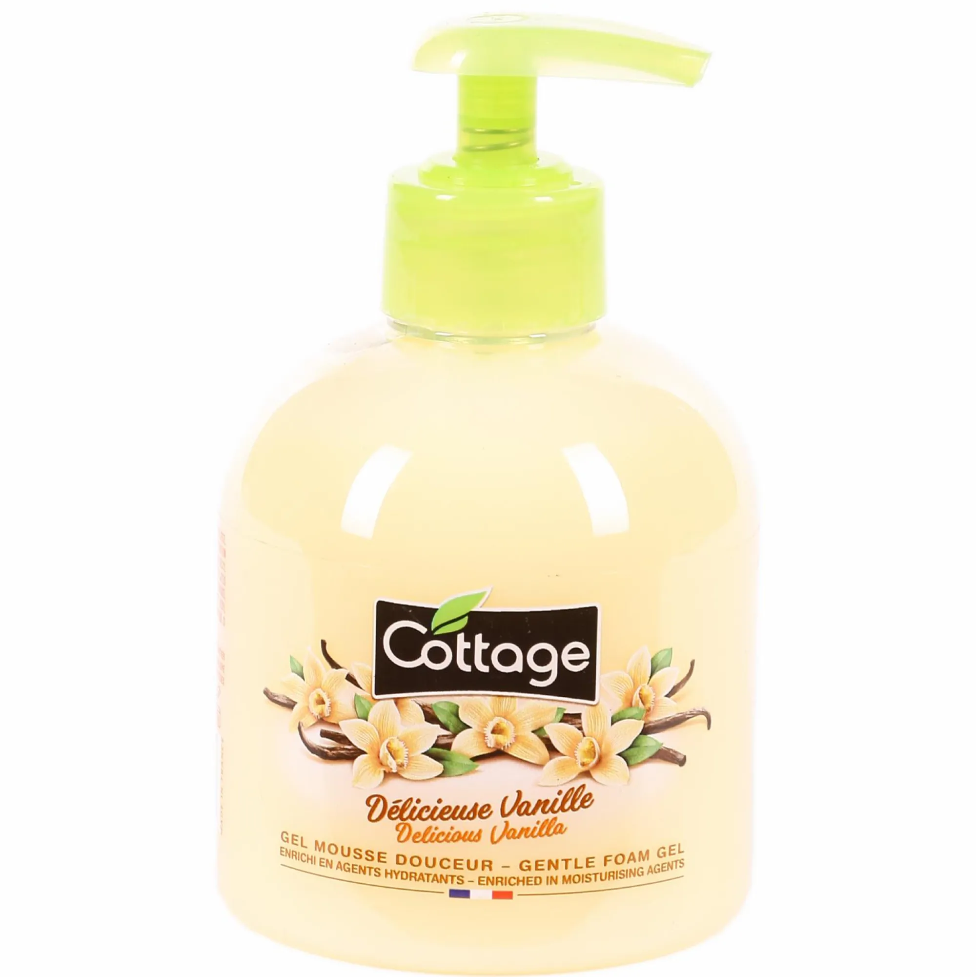 Hygiène|COTTAGE Gel mousse Vanille