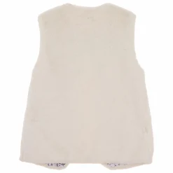 Hauts|LILI MARELLE Gilet sans manches fausse fourrure 3/6 ans Blanc
