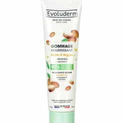 Visage|EVOLUDERM Gommage visage hydratant à l'huile d'argan