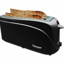 Cuisson Et Ustensiles|Petit Électroménager|TECHWOOD Grille pain 2 fentes noir