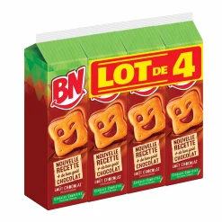 Épicerie Sucrée|BN Gâteaux fourrés au chocolat x4