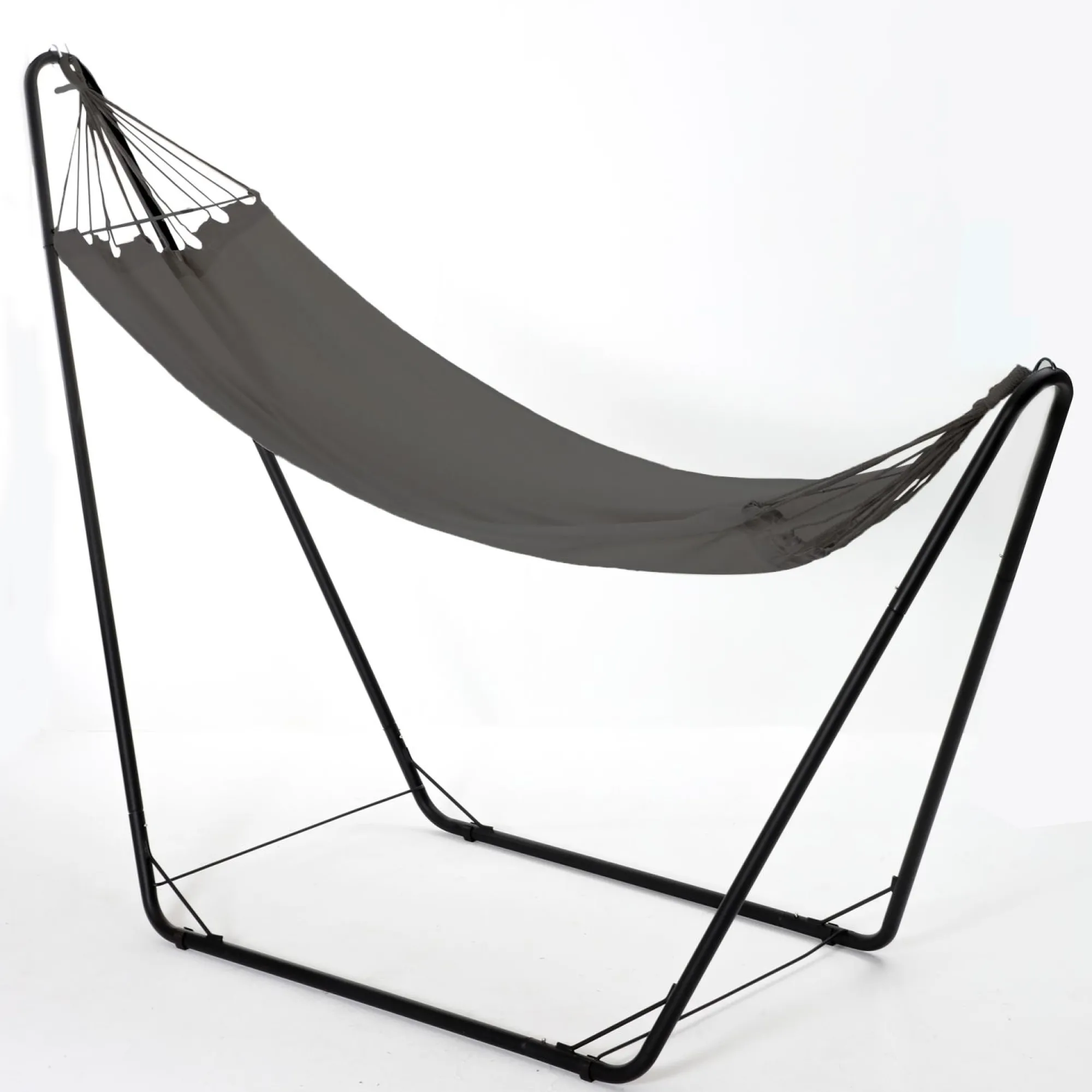 Mobilier Et Décoration De Jardin|DECLIC GARDEN Hamac en métal gris