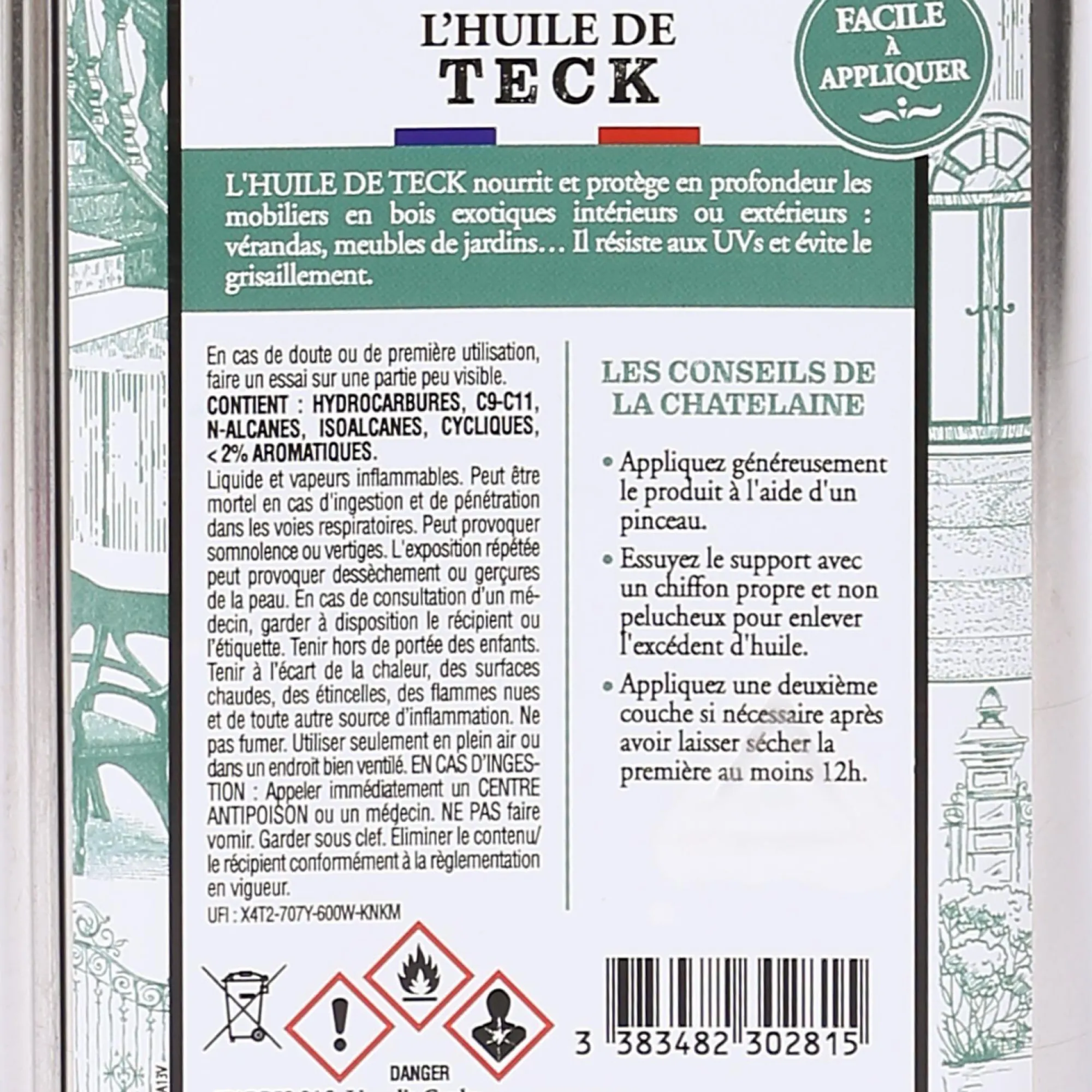 Produits Ménagers|Jardinage Et Entretien Du Jardin|Stokomani HUILE DE TECK