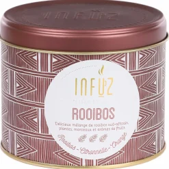 Boissons|INFUZ Infusion rooibos en boîte en métal