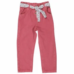 Bas|LILI MARELLE Jean coloré avec ceinture 3/6 ans