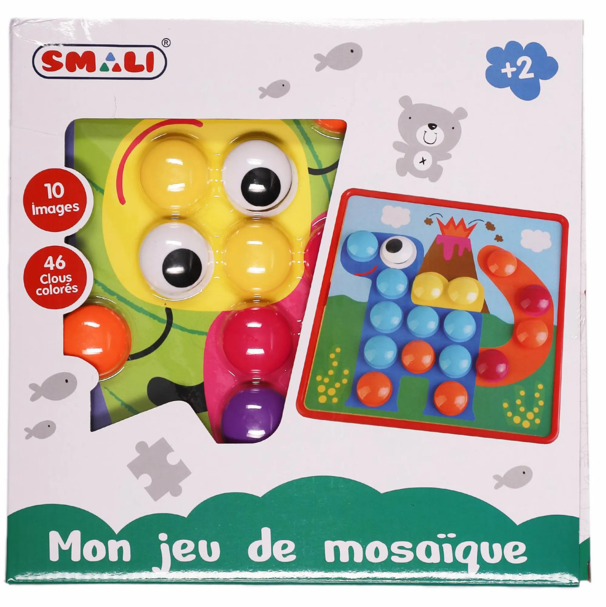 Jouet|5 Ans Et Plus|SMALI Jeu des pions à dessiner