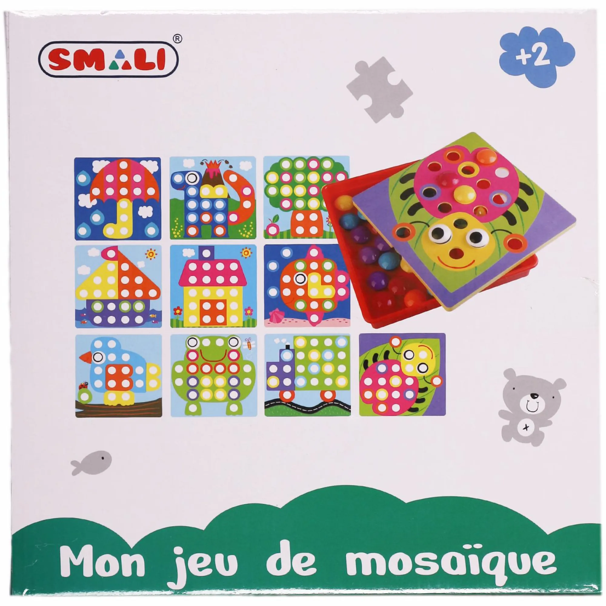 Jouet|5 Ans Et Plus|SMALI Jeu des pions à dessiner