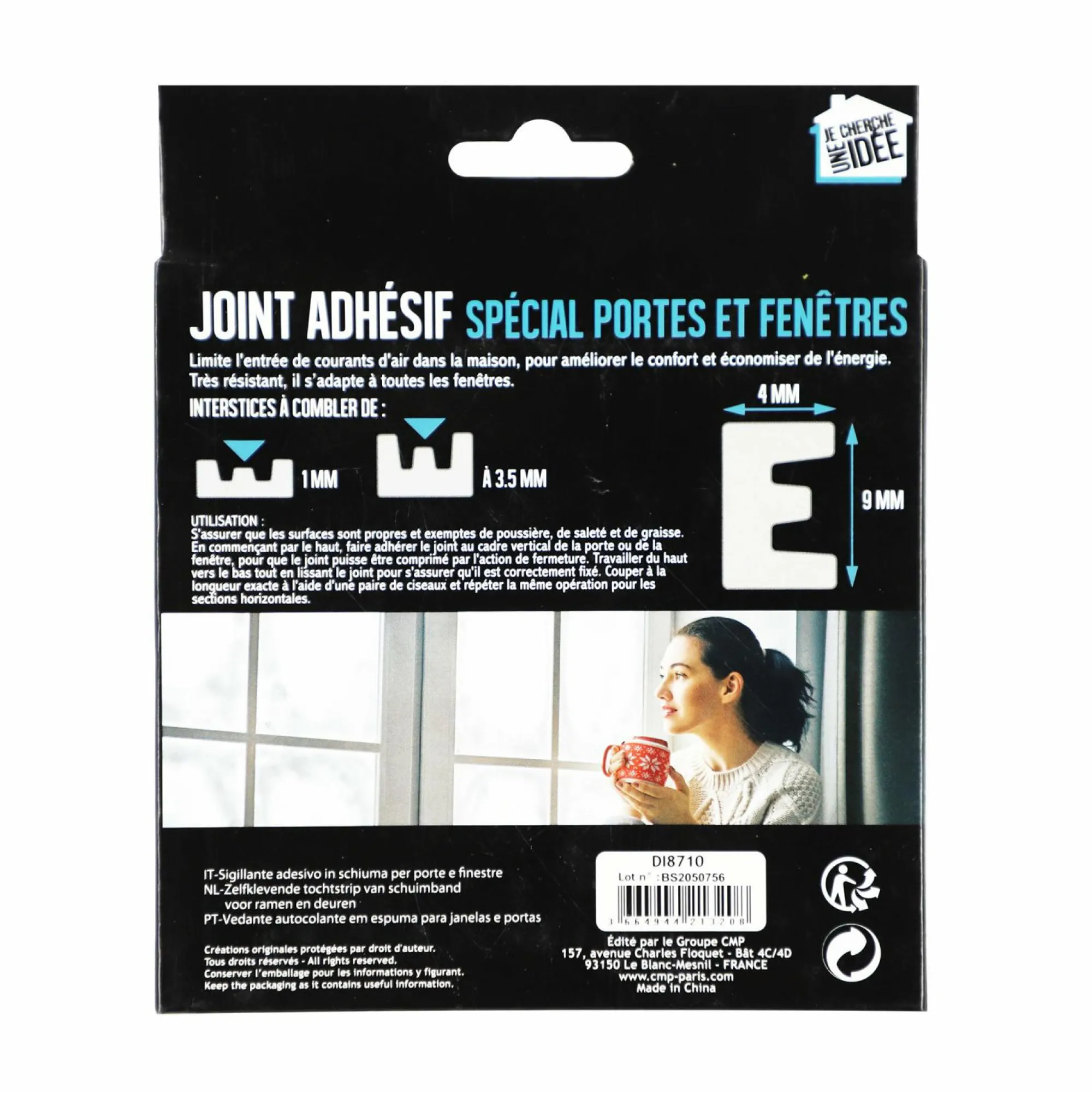 Outils De Bricolage|CRAFTON Joint adhésif mousse fenêtre et porte