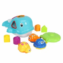 Jouet|De 0 À 24 Mois|SMALI Jouet de bain baleine