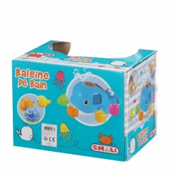 Jouet|De 0 À 24 Mois|SMALI Jouet de bain baleine