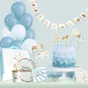 Vaisselle Jetable|Pique-Nique Et Camping|Stokomani Kit déco pour baby shower 46 pièces
