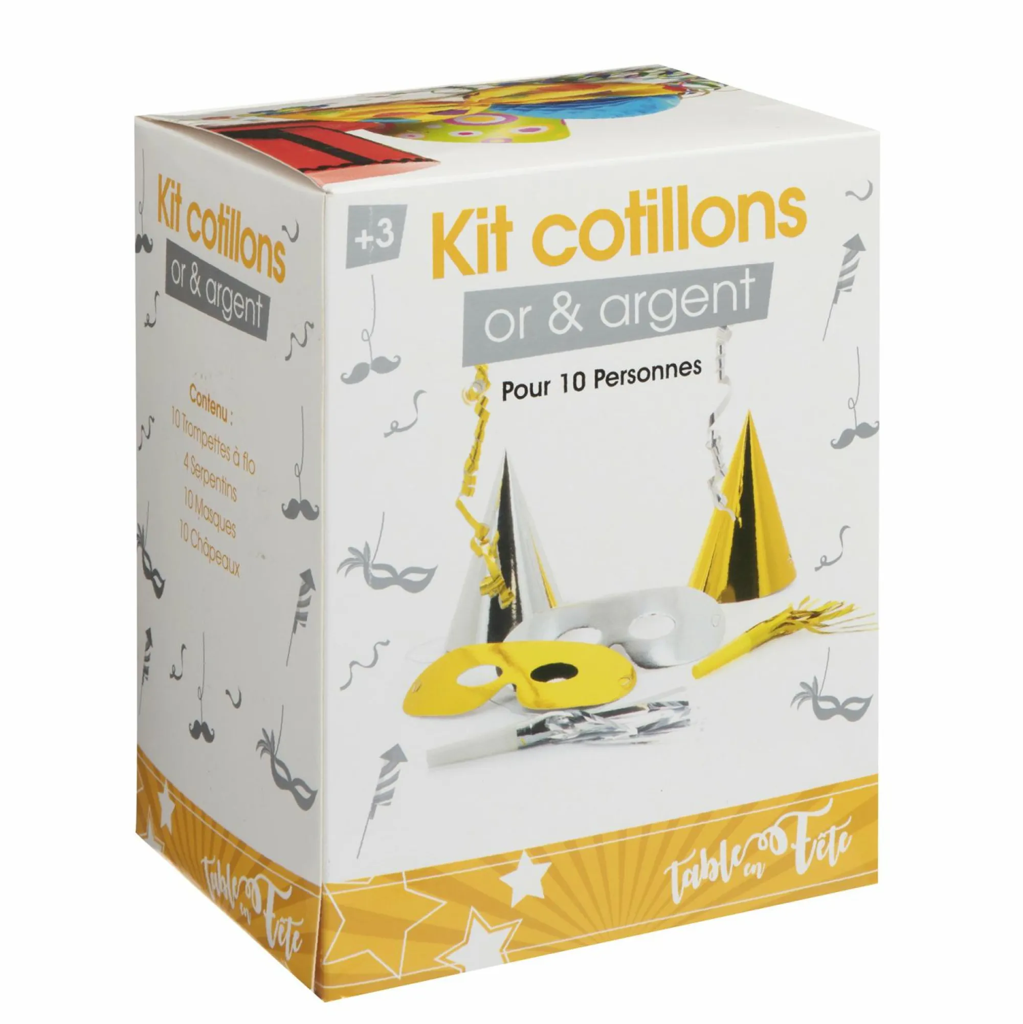 Fêtes Et Cérémonies|TABLE EN FETE / APOINT KIT DE COTILLONS 10 PERSONNES - TABLE EN FÊTE