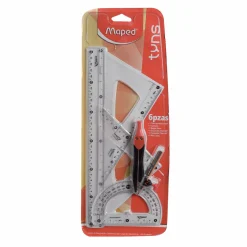 Papeterie Et Bureau|MAPED kit de traçage 6 pièces