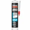 Outils De Bricolage|RUBSON Kit joint sanitaire blanc