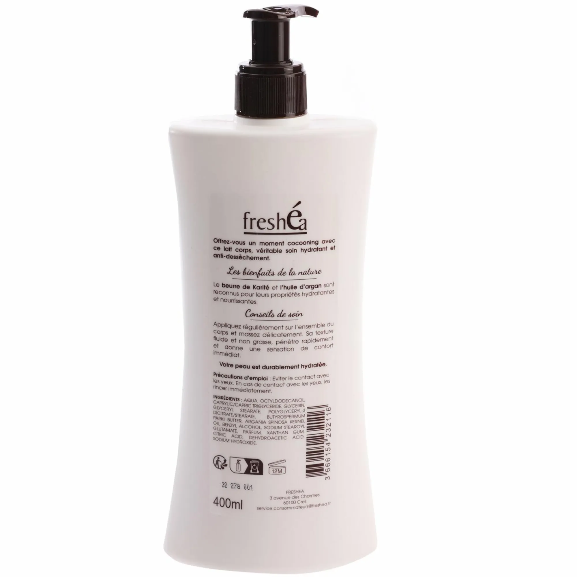 Corps|FRESHEA Lait anti-dessèchement corps argan et karité