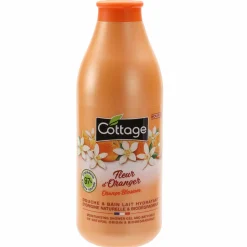 Hygiène|COTTAGE Lait hydratant douche et bain fleur d'oranger