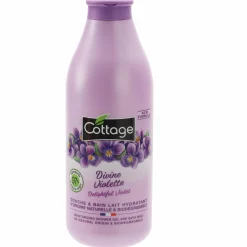 Hygiène|COTTAGE Lait hydratant douche et bain violette