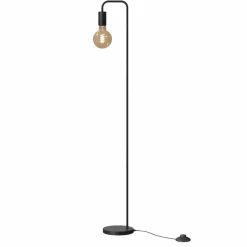 Luminaires|ATMOSPHERA Lampadaire métal noir