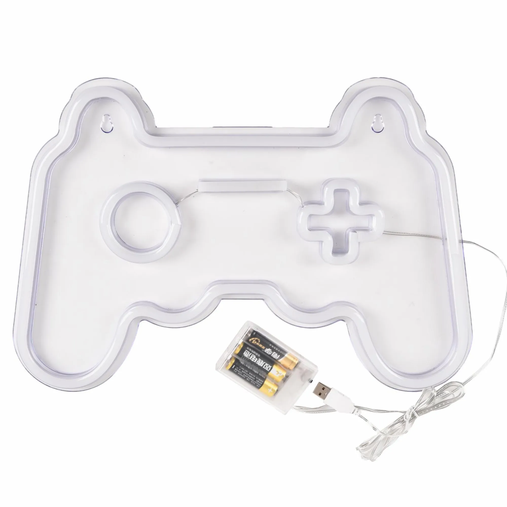 Luminaires|DECLIC HOME Lampe effet Néon Manette de jeu avec câble
