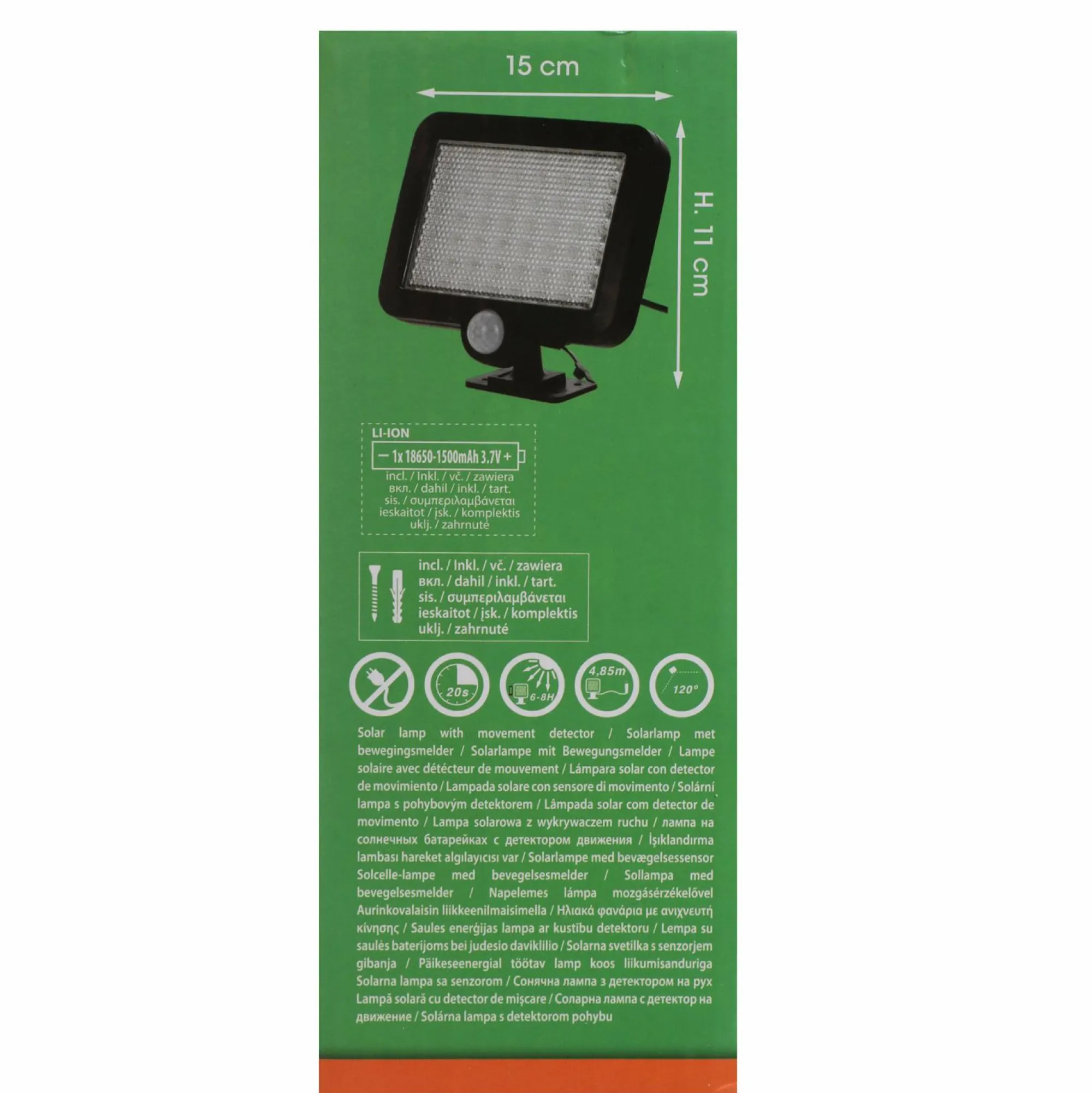 Mobilier Et Décoration De Jardin|Stokomani Lampe solaire à détection de mouvement