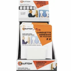 Outils De Bricolage|CRAFTON Languettes de fixation x8