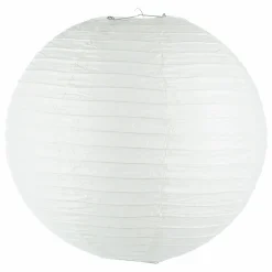 Luminaires|ATMOSPHERA Lanterne boule papier blanc