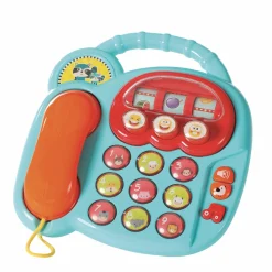Jouet|De 0 À 24 Mois|SMALI Le téléphone interactif animaux