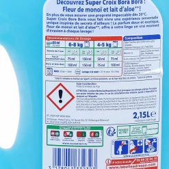 Entretien Du Linge|SUPER CROIX Lessive liquide Bora Bora énergisant