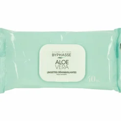 Visage|BYPHASSE Lingette démaquillante aloe vera