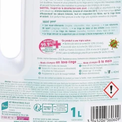 Entretien Du Linge|SANYTOL Liquide désinfectant du linge anti odeur