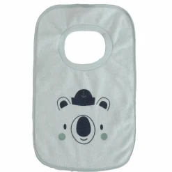 Accessoires De Puériculture|MES PETITS CAILLOUX Lot de 7 bavoirs bleu/vert