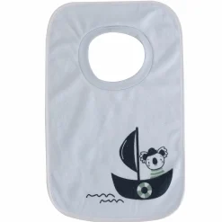 Accessoires De Puériculture|MES PETITS CAILLOUX Lot de 7 bavoirs bleu/vert