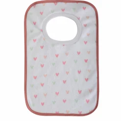 Accessoires De Puériculture|MES PETITS CAILLOUX Lot de 7 bavoirs rose/vert