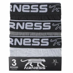 Sous-Vêtements Et Vêtements De Nuit|AIRNESS Lot de 3 boxers