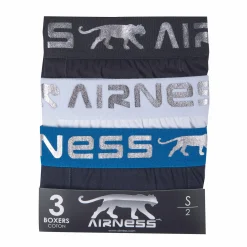 Sous-Vêtements Et Vêtements De Nuit|AIRNESS Lot de 3 boxers