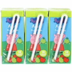 Boissons|PEPPA PIG Lot de 3 briques de jus de pomme