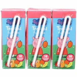 Boissons|PEPPA PIG Lot de 3 briques de jus de multifruit