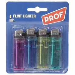 Accessoires Fumeurs|Stokomani Lot de 4 briquets