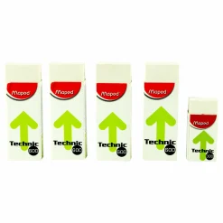 Papeterie Et Bureau|MAPED Lot de 5 gommes